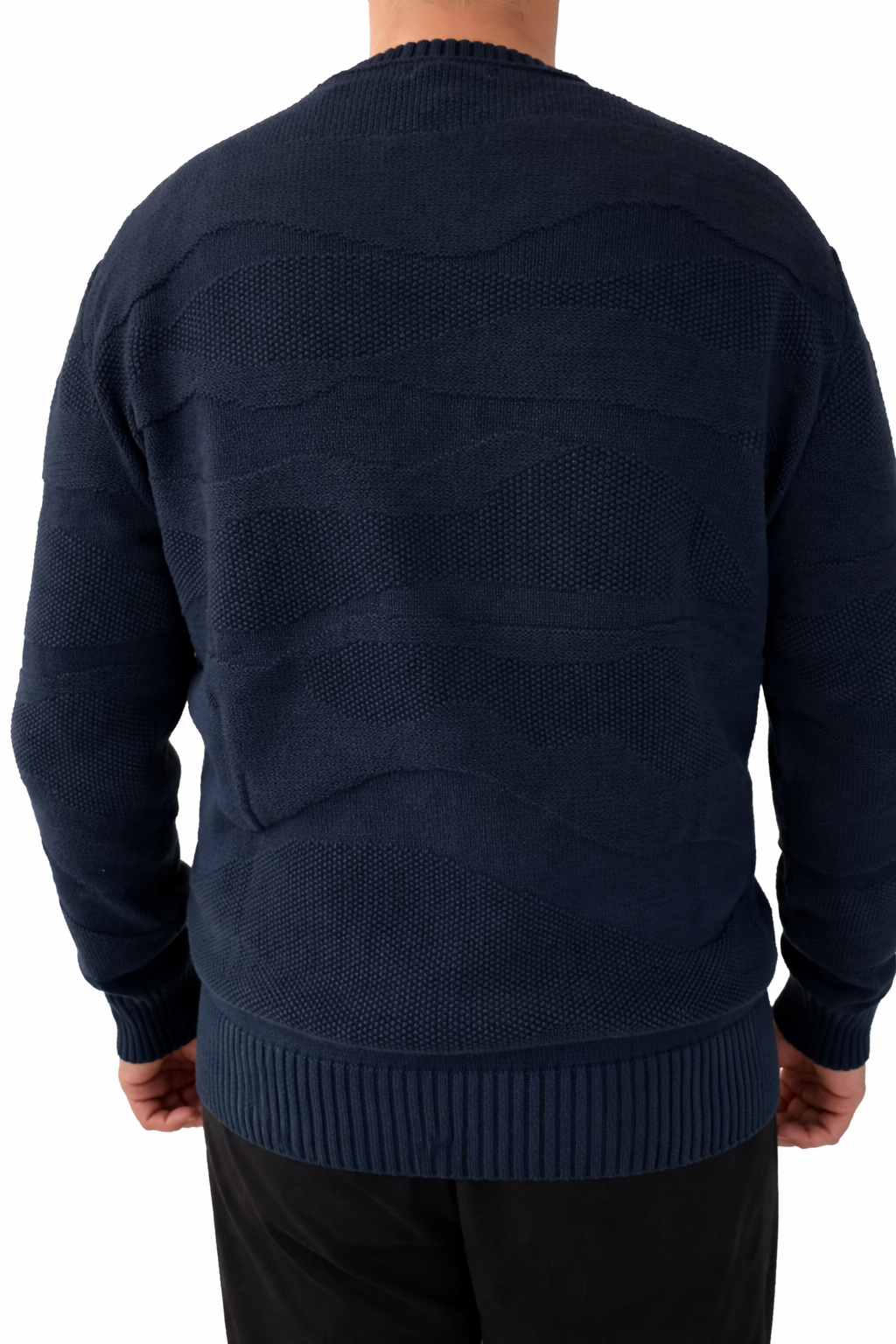 Esprit Herren Pullover Dunkelblau – Klassischer Strickpullover