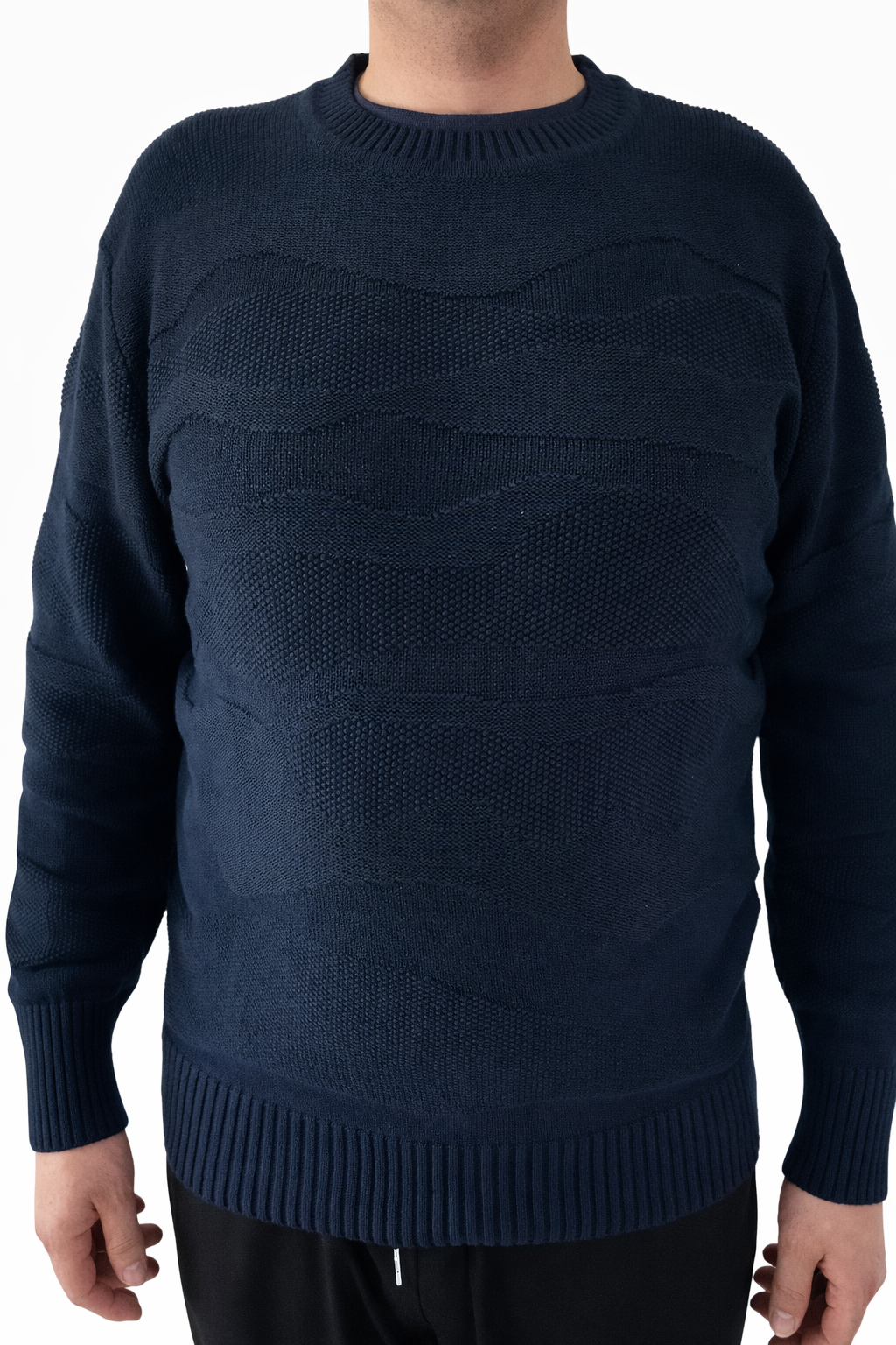 Esprit Herren Pullover Dunkelblau – Klassischer Strickpullover