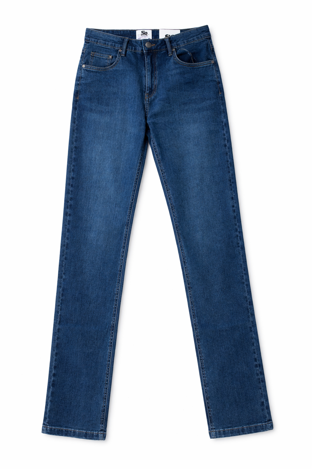 Damen Stretch Jeans KATY – Dunkelblau, Slim Fit