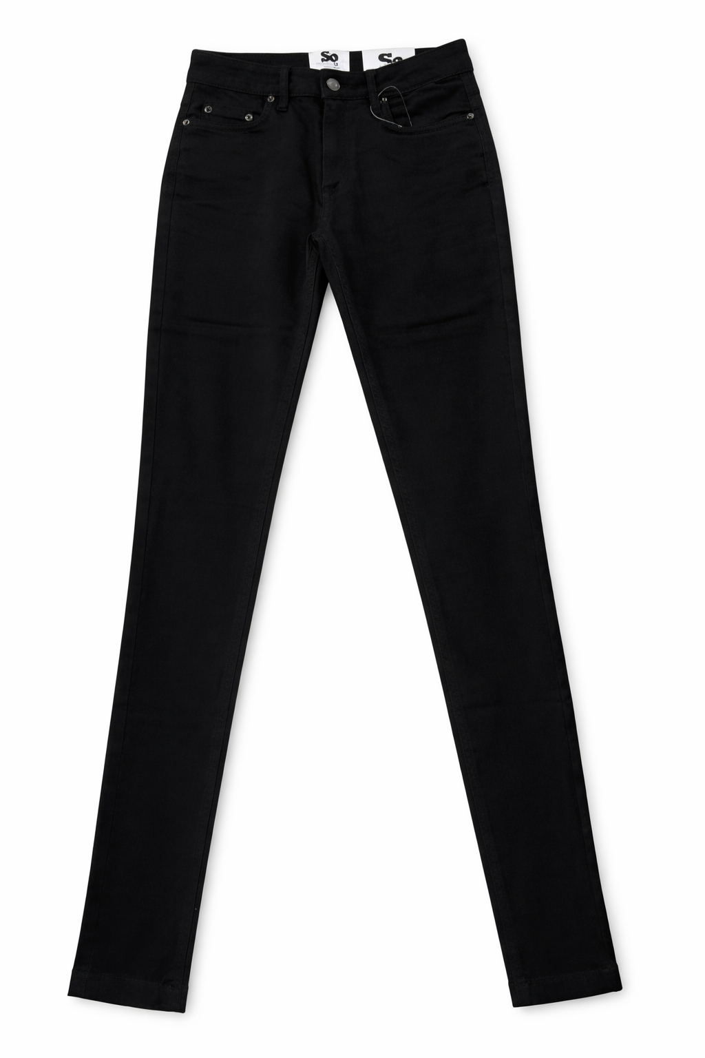 Damen Lara Skinny Jeans – Schwarz, Slim Fit & Stretch